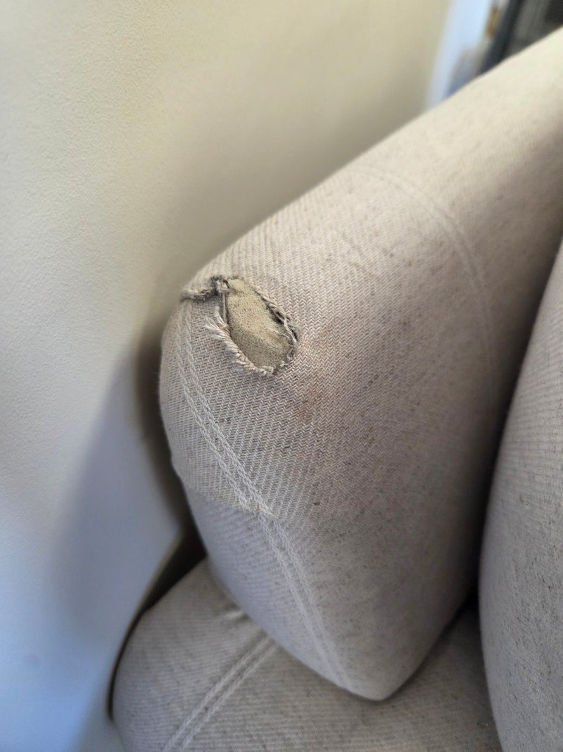 Osbourne Armchair - Natural - Compton Stripe
