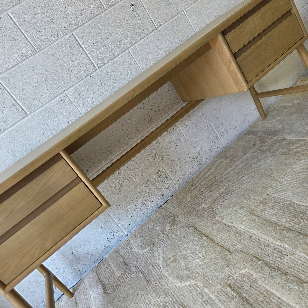 Winson Light Oak Desk