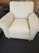 Osbourne Armchair - Natural Compton Stripe