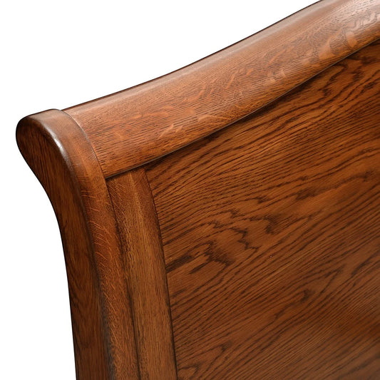 Winchcombe Dark Oak Double Sleigh Bed