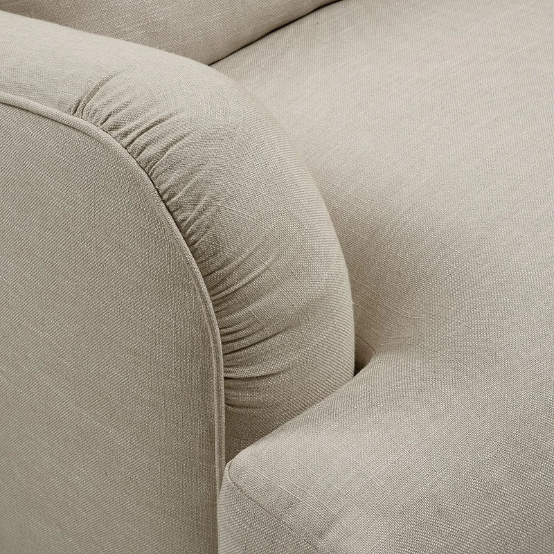 Burton - Large 2 Seater - Natural - House Linen Mix