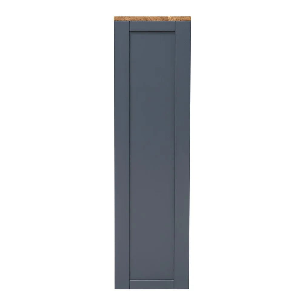 Chalford Inky Blue Desk Top Bookcase
