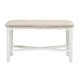 Fairford Warm White Dressing Table Stool