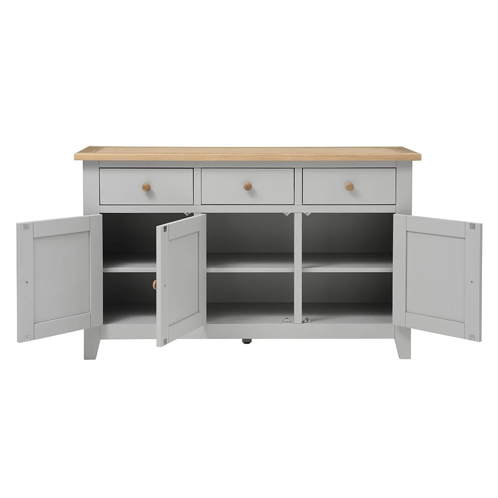 Chester Dove Grey Large Sideboard