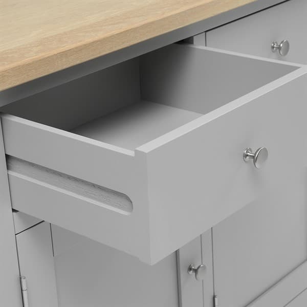 Chester Dove Grey Grand Dresser