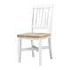 Chester Pure White Wooden Seat Dining Chair