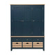 Chester Midnight Blue Triple Larder