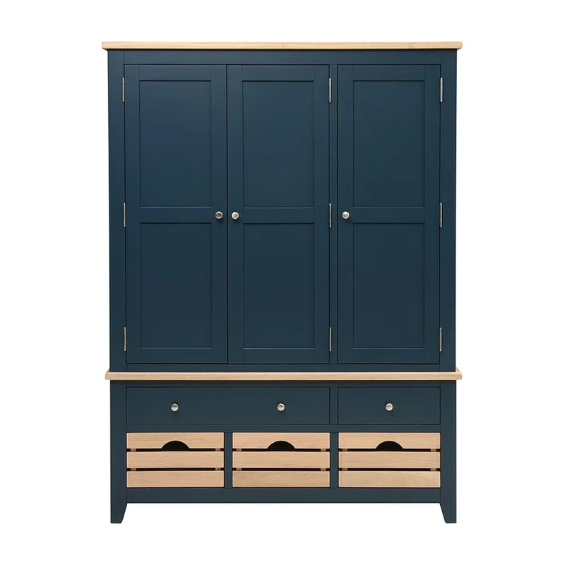 Chester Midnight Blue Triple Larder