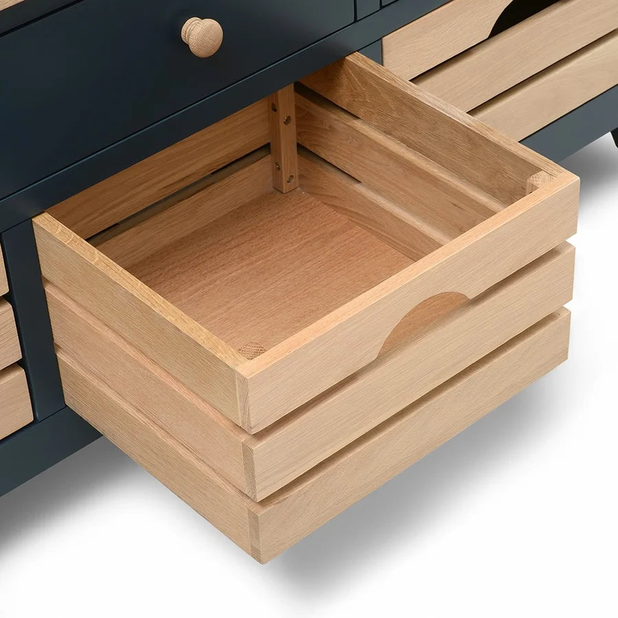 Chester Midnight Blue Triple Larder