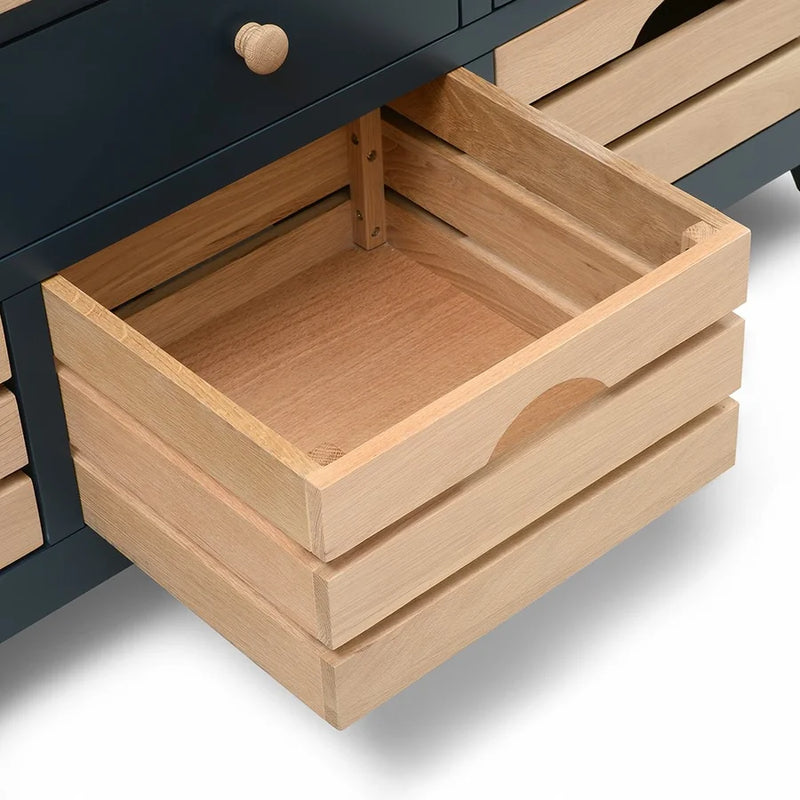 Chester Midnight Blue Triple Larder