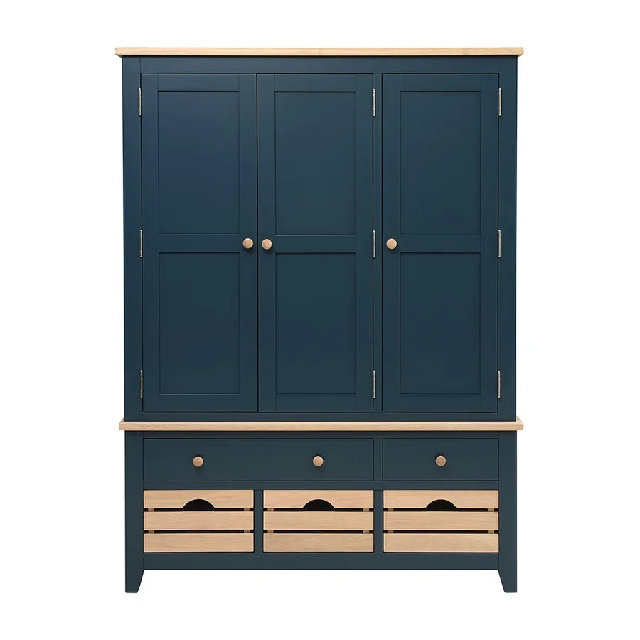 Chester Midnight Blue Triple Larder
