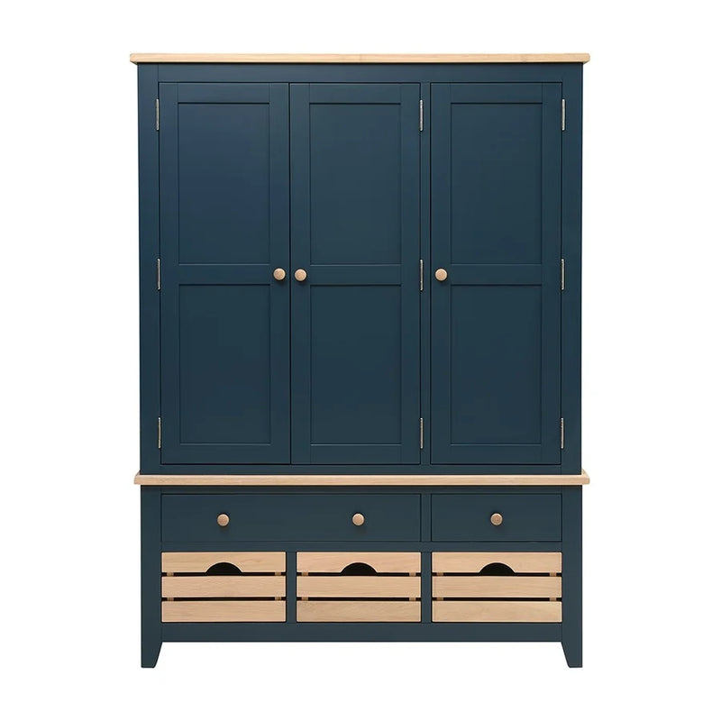 Chester Midnight Blue Triple Larder