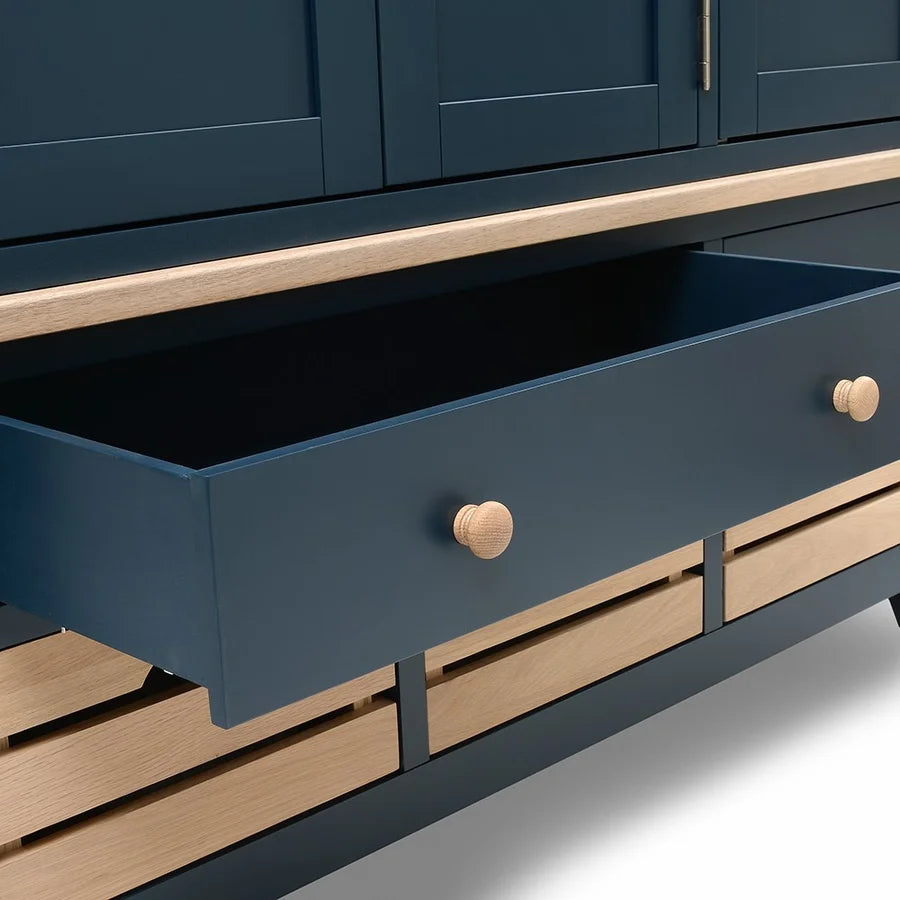 Chester Midnight Blue Triple Larder