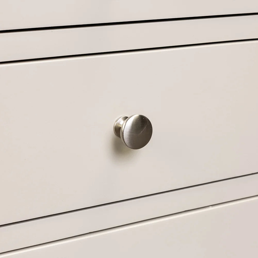 Chester Limestone 3 Drawer Bedside Table