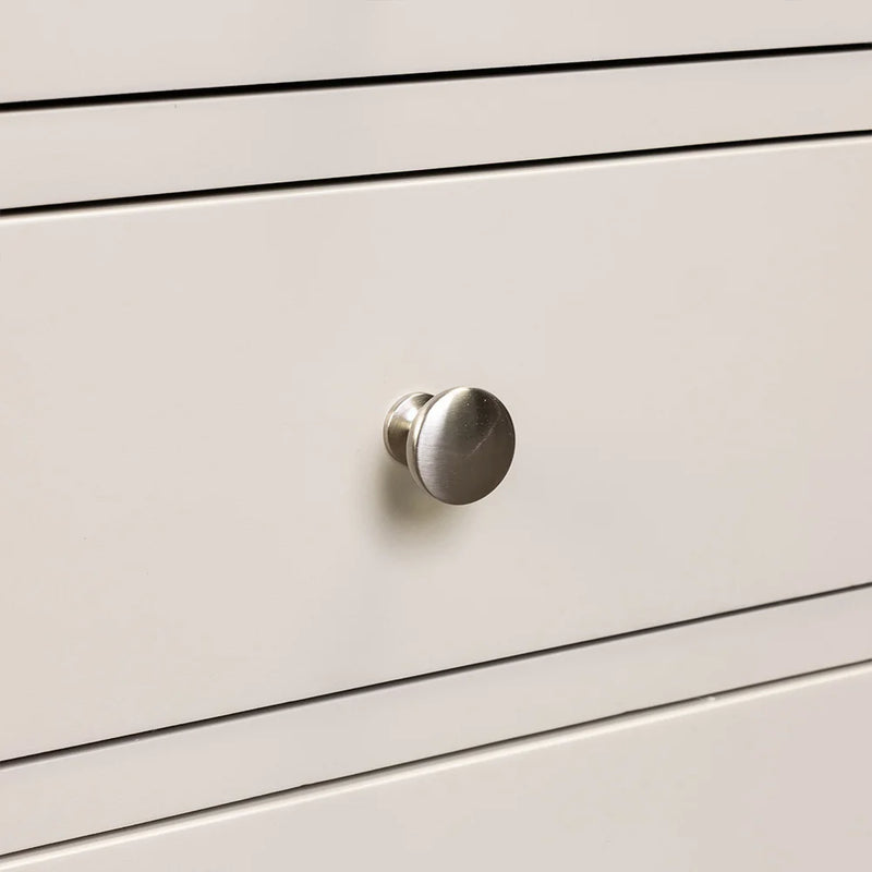 Chester Limestone 3 Drawer Bedside Table