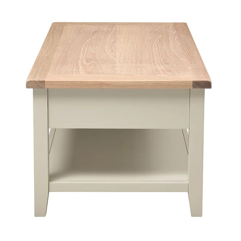 Chester Limestone Coffee Table with Drawers