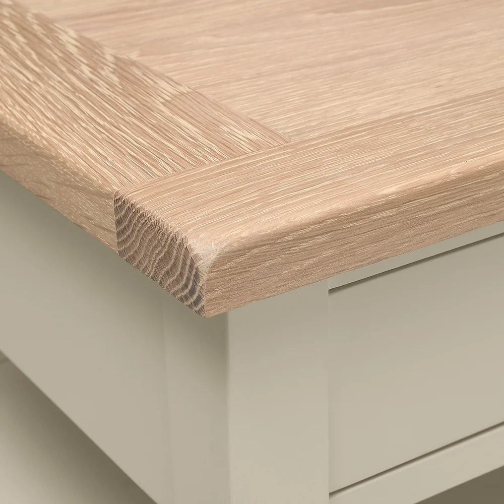 Chester Limestone Coffee Table with Drawers