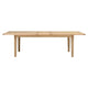 Inglesham Whitewash Oak 8-12 Seater Extending Dining Table