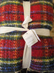 Stewart Plaid Faux Fur Back Throw
