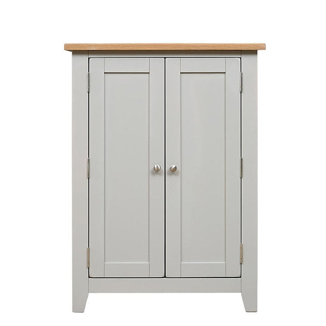 Chester Dove Grey Large Shoe Cupboard
