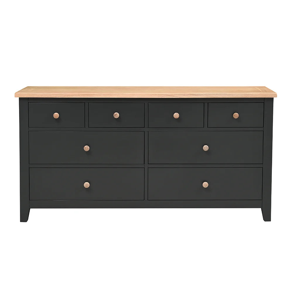 Chester Charcoal 8 Drawer Chest