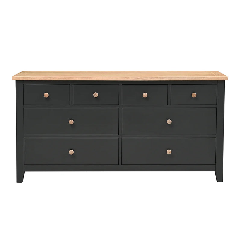 Chester Charcoal 8 Drawer Chest
