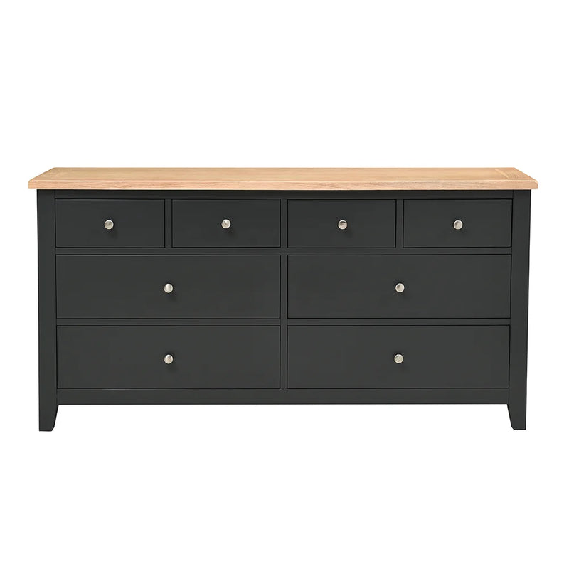 Chester Charcoal 8 Drawer Chest