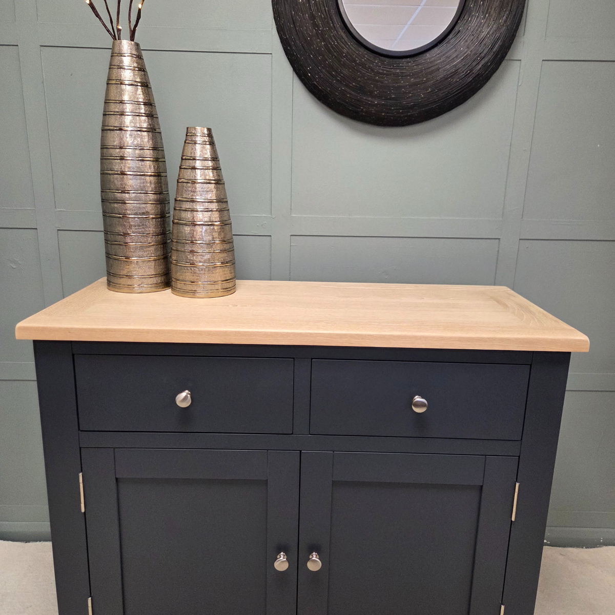 Chester Charcoal Small Sideboard