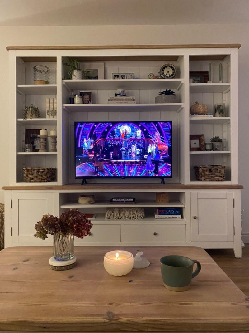 Chester Pure White TV and Media Storage Unit