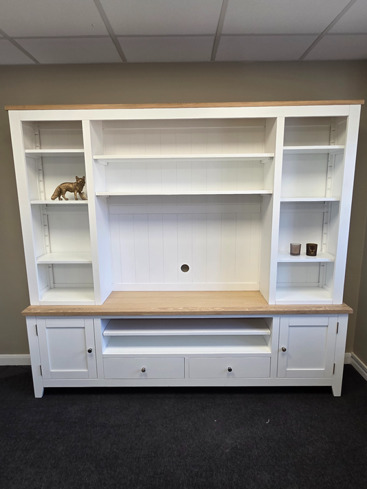 Chester Pure White TV and Media Storage Unit