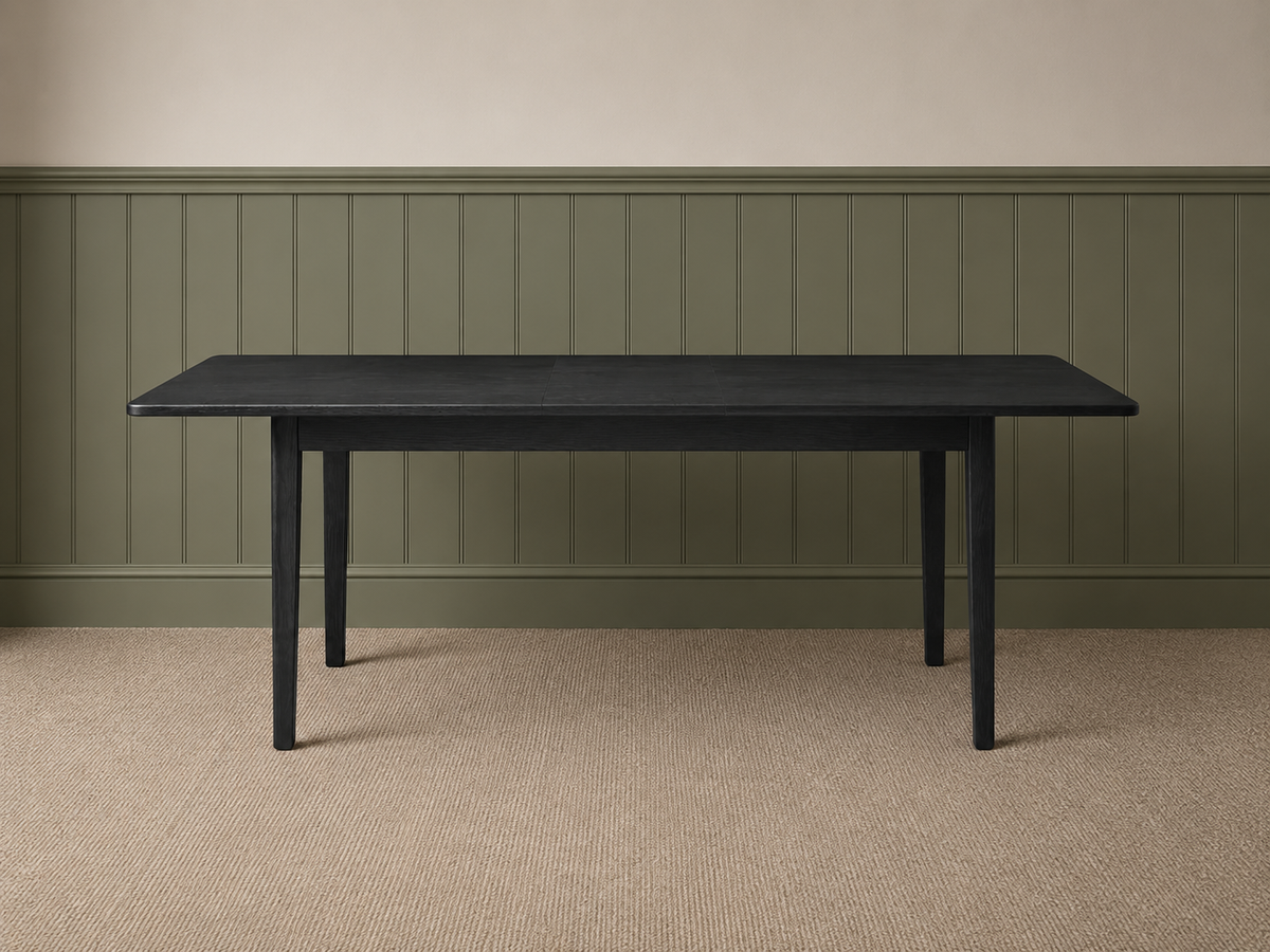 Berkeley Black 6-8 Seater Dining Table