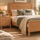 Blockley Light Oak 6ft Super King Size Bed