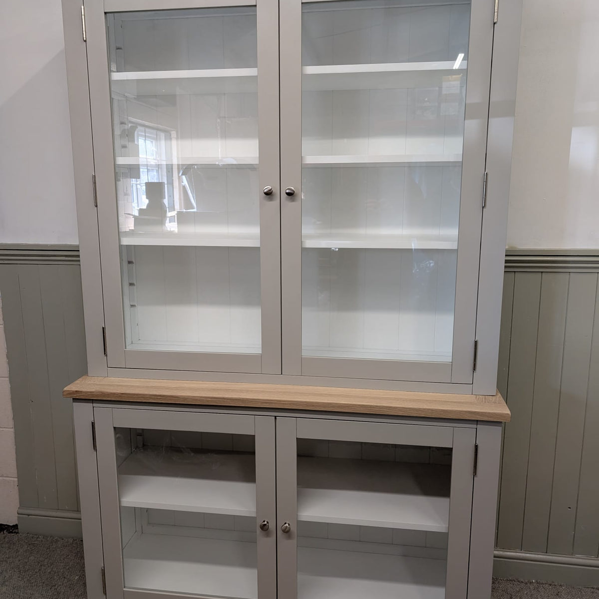 Chester Dove Grey Glazed Dresser