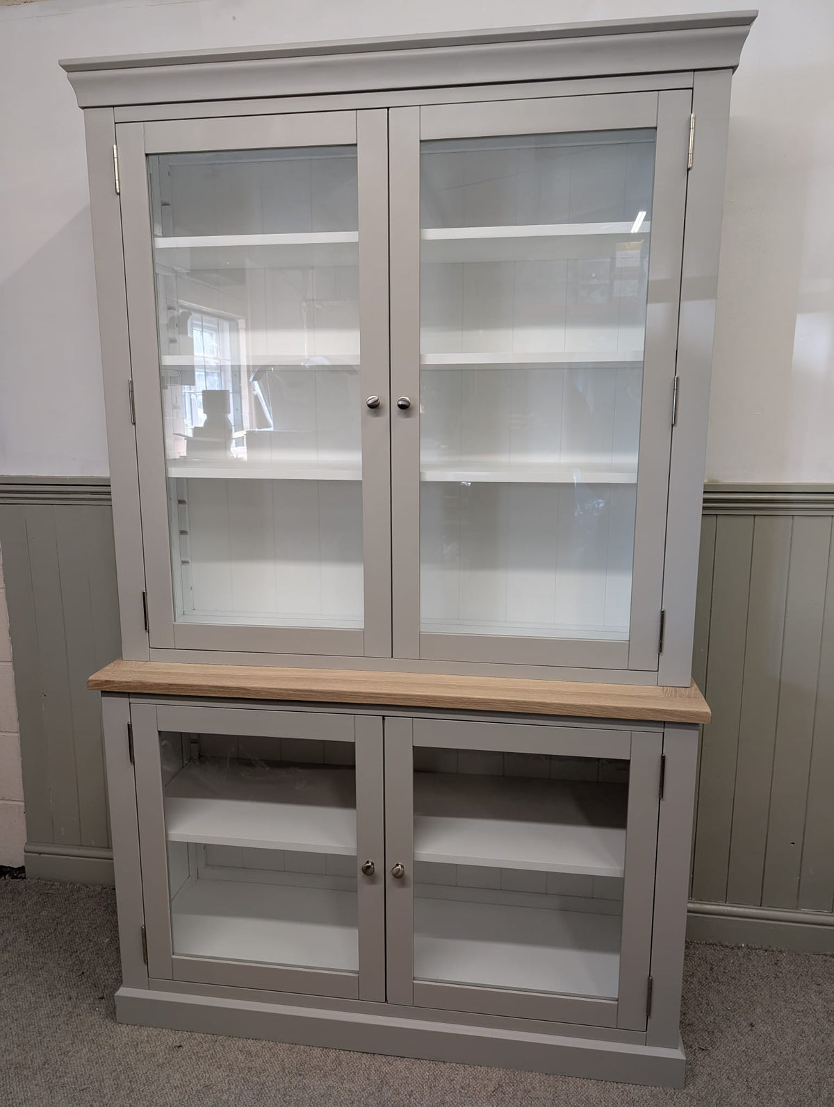 Chester Dove Grey Glazed Dresser