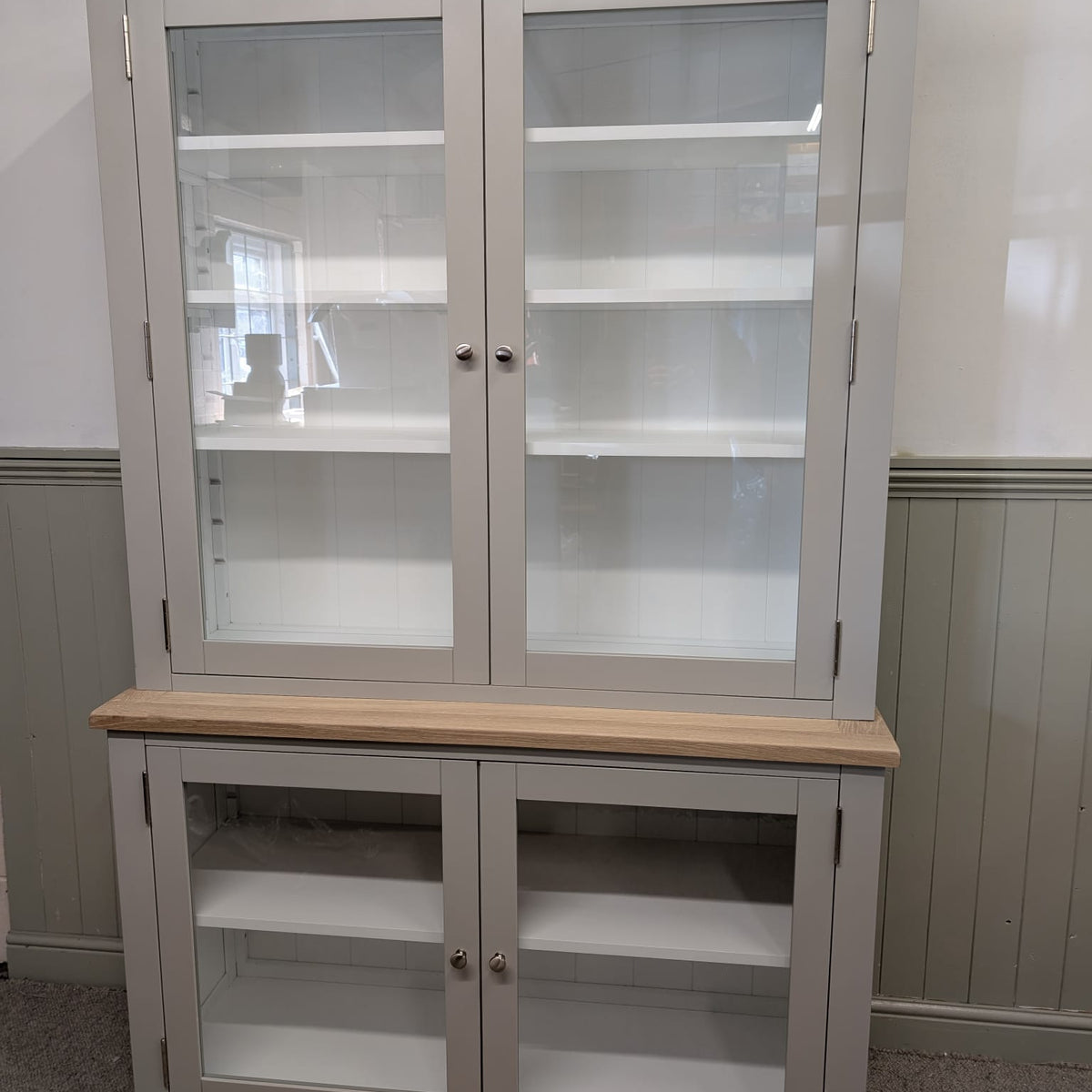 Chester Dove Grey Glazed Dresser