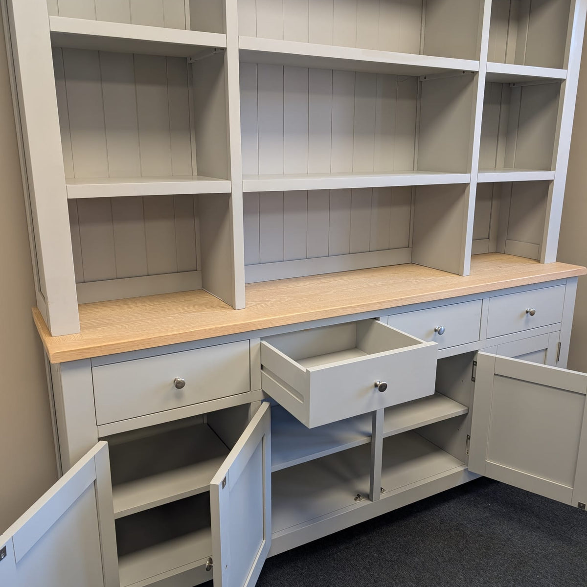 Chester Dove Grey Grand Dresser