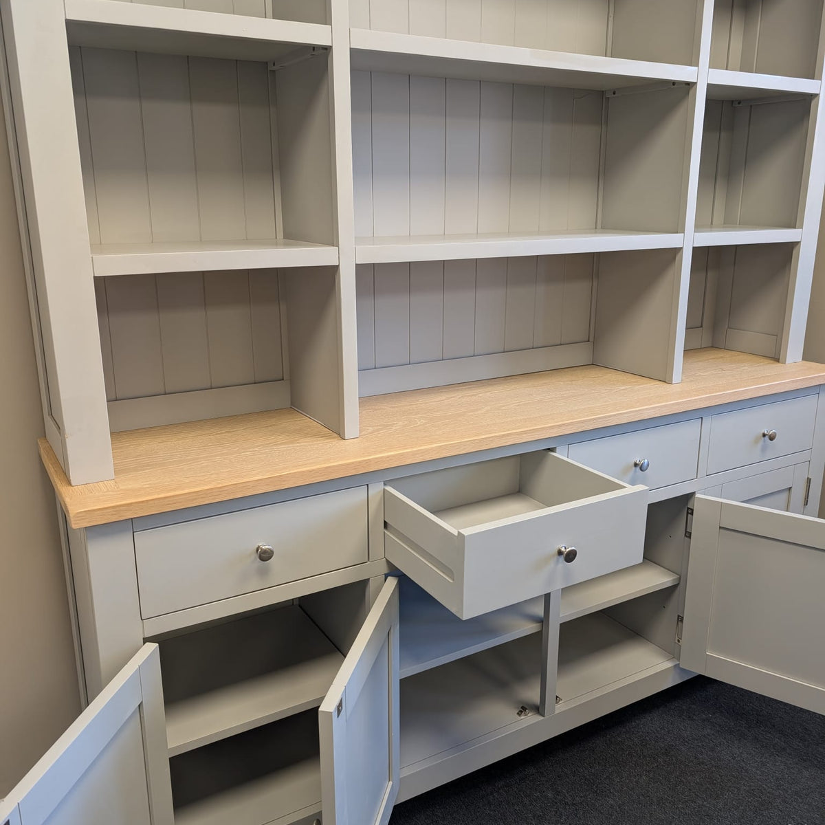 Chester Dove Grey Grand Dresser