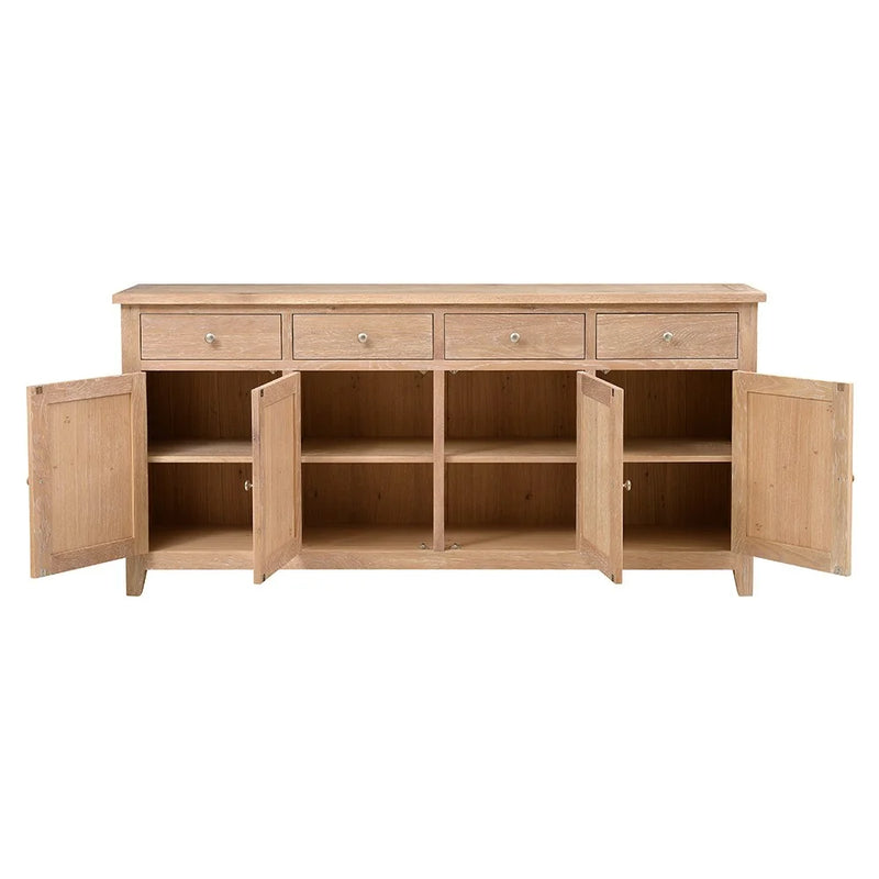 Inglesham Whitewash Oak Extra Large Sideboard