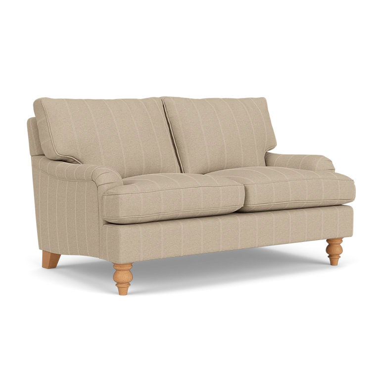 Morris - 2 Seater Sofa - Natural - Compton Stripe