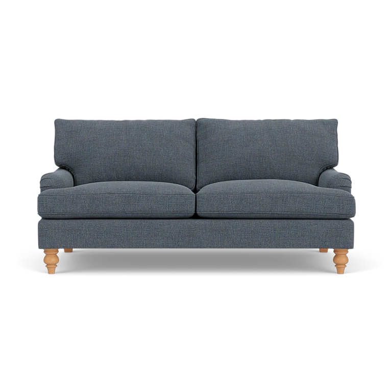 Morris - 3 Seater Sofa - Indigo - Rustic Weave