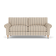 Osborne Charcoal Compton Stripe 3 Seater Sofa