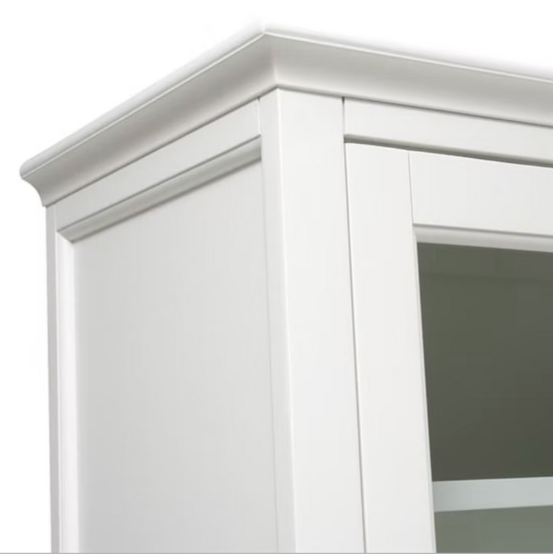 Stow Warm White Sliding Door Dresser Top