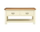 Sussex Cotswold Cream Coffee Table with Drawers