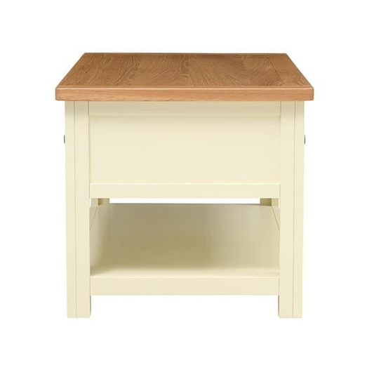 Sussex Cotswold Cream Coffee Table with Drawers