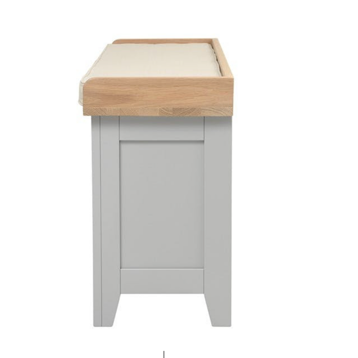 Chester Dove Grey Open Shoe Storage Bench
