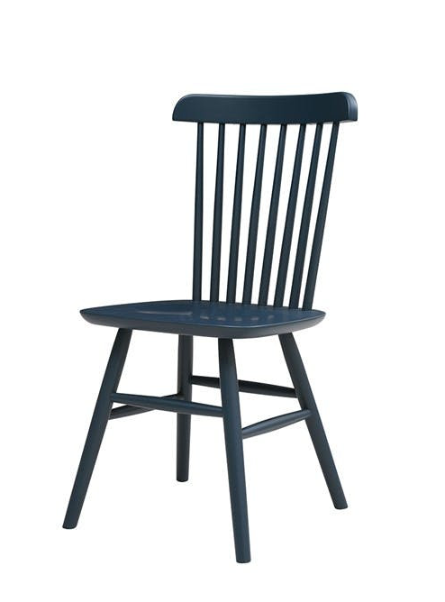Spindleback Chair Midnight Blue- Pair