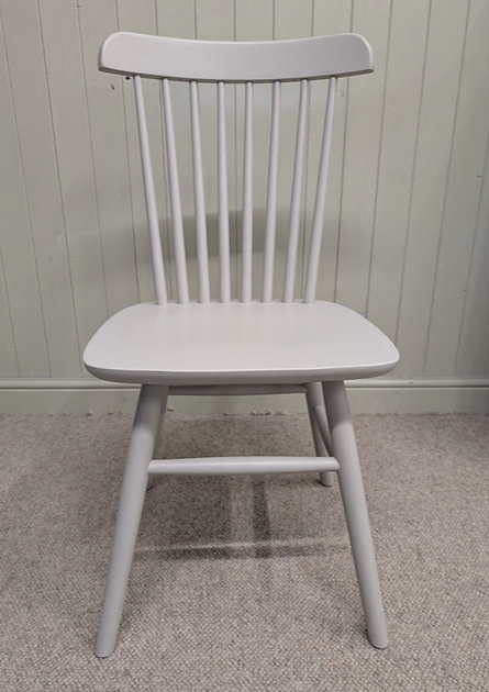Spindleback Dove Grey Dining Chair (Pair)