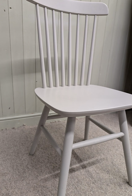 Spindleback Dove Grey Dining Chair (Pair)