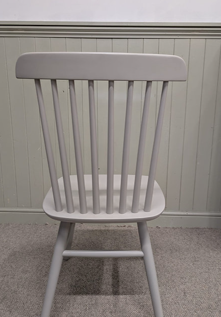 Spindleback Dove Grey Dining Chair (Pair)