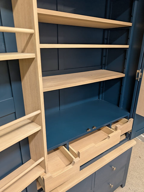 Chester Midnight Blue Double Larder